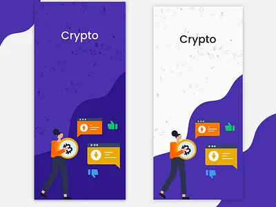 Cryptocurrency mobile app adobe xd app design dribbble mobile mobileapp sketchapp ui ux