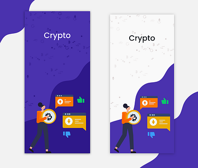 Cryptocurrency mobile app adobe xd app design dribbble mobile mobileapp sketchapp ui ux