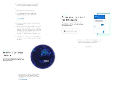 GoSeemba - website/chatbot adobe xd ai branding chatbot design typography ui ux uxui web app webdesign
