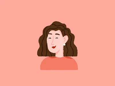 Andra branding design illustration ipadpro new new site pencil pink portrait portrait art procreate selfportrait site