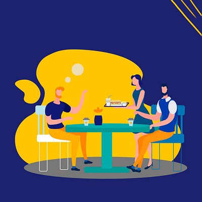 illustration food for visa Ukraine adobeillustration graphic design illustration ui