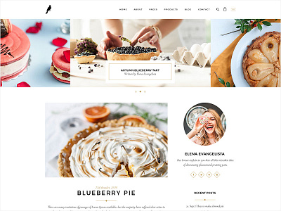 Dolcino Food Blog bakery blog cake cake shop food homemade pastry pastry shop sweets website wordpress