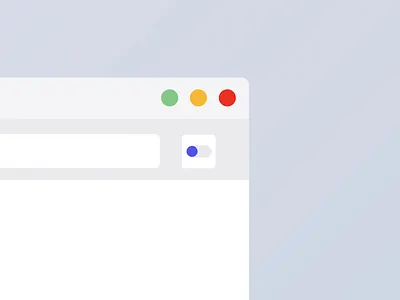 Daily UI 007 - Incognito mode animation browser creative dailyui dailyui 007 design incognito interactions setting ui user experience ux