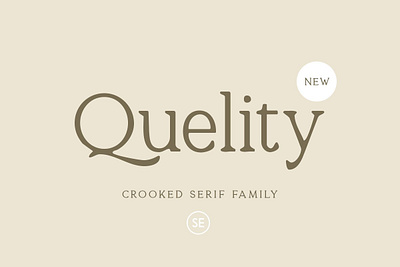 Quelity - Serif Font branding design font font design fonts graphic design handmadefont lettering logo fonts retro font type design typeface typefaces typography vintage font
