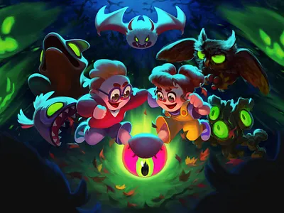 GHOSTBALL character cover artwork game gameart illustration