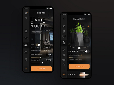 Home app artitype concept design interface smarthouse ui uiux ux web webdesign