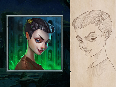 Winterfell | character art cartoon character concept game got illustration sketch slot game stark