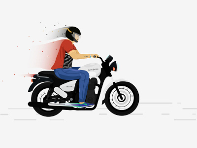 The Bird Man!!! art work illustration vector