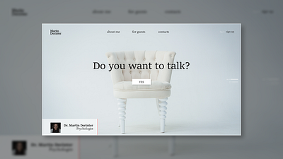 Psychology Design app design typography ui ux web website