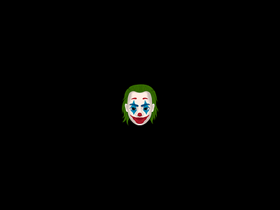 Joker emoji dribbbleweeklywarmup emoji face halloween illustration joker miguelcm procreate scary