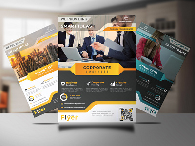 Corporate flyer brand design branding company flyer corporate design corporate flyer flyer flyer template