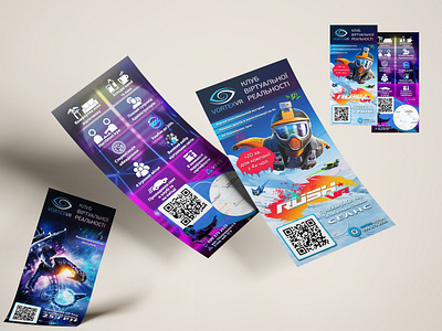 VR vortex v2 flyer branding design flyer flyer design illustration logo photoshop poligraphy ui ux vr