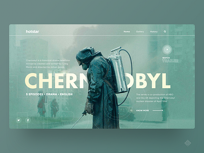 UI Design - Chernobyl by msdesigns on Dribbble