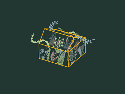 #Inktober || Day 14 “overgrown” abstract design drawing flat floral geometric greenhouse illo illustration inktober inktober2019 minimal overgrown overlap plants procreate terrarium texture vine wild