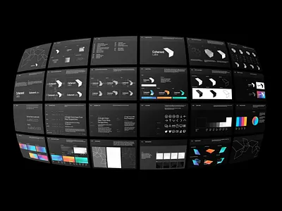 Coherent Labs - Brand Guidlines brand brand guideline brand guidelines branding branding design design icon identity logo typography vector visual id visual identity
