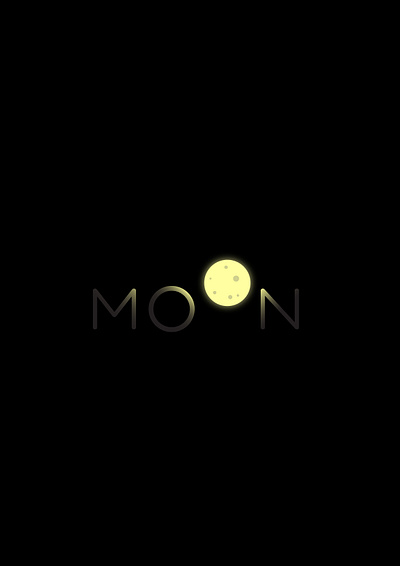 Moon branding design illustration logo minimal moon moonlogo simple vector