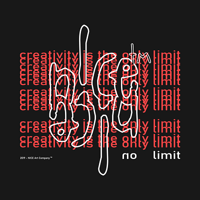 N!CE Art Co. ''NO LIMITS'' art art direction creativity design illustration illustration design illustrations illustrator ilustração inspiration inspirations nice typography