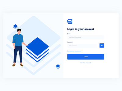 Login adobe xd design illustration landing page ui uiux web design