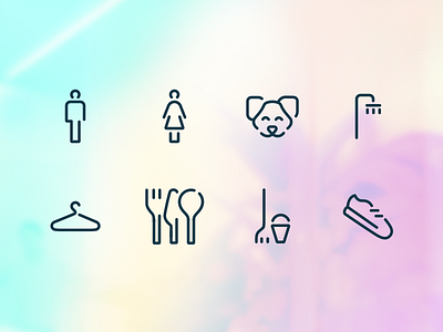 Navigation icons set icon design iconography icons icons pack iconset line art lines linework navigation navigation design ui