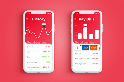 Banking App app bank bank app ui ux