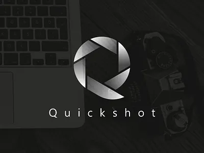 Quick Shot branding camera camera app design icon illustration logo negative space photography vector