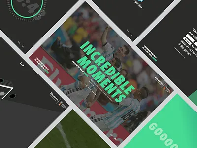 Hisense Incredible Moments - More screens black campaign cssda design digital engage experience football game gamification grey interaction play sport ui ux website