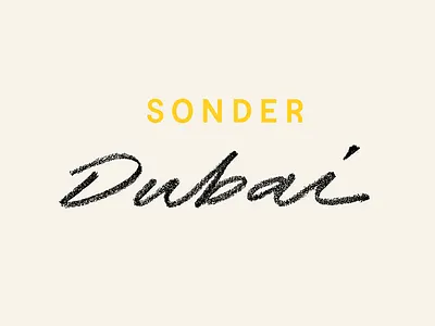 Dubai here we come ✨ lettering logo pencil