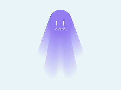 Ghost color design ghost halloween illustration illustrator minimal vector weeklywarmup