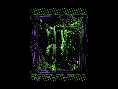 Born Of Osiris apparel apparel design band band merch clothing design frame glitch halloween illustration merch simulation spiderweb streetwear tee texture vector