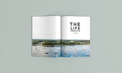 Maine The Way editorial design maine