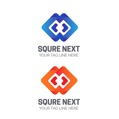 SQUARE NEXT LOGO branding concept creativity cycle design icon logo illustration logo new logo real esate logo square squares vector