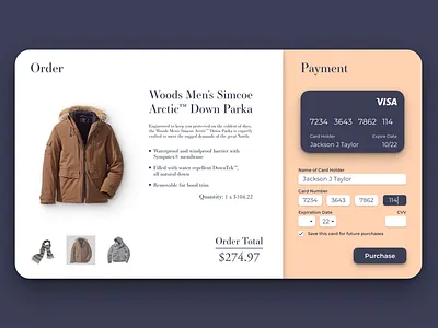 Daily UI 002 | Checkout dailyui dailyui 002 design ui
