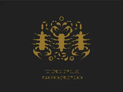 𝕥𝕣𝕚𝕡𝕝𝕖 𝕤𝕔𝕠𝕣𝕡𝕚𝕠 🦂🦂🦂♏️ astrology brand identity branding custom type dribbble halloween halloween design hand lettering illustration logo logotype scorpio scorpio sign scorpion triple type type design typeface weekly challenge weekly warm up