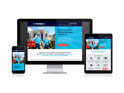 PowerWashPros website design