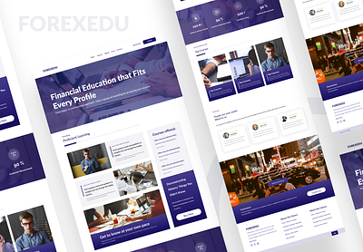 Education Forex landing page branding education education forex landing page education forex landing page forex forex trading landing page landing page concept landing page design landing page ui website website design