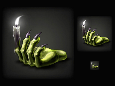 The Icon for the Game dribbbleweeklywarmup halloween