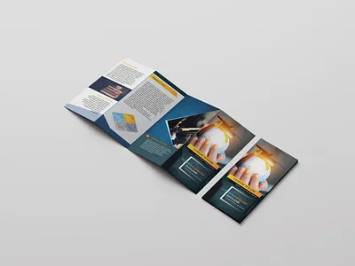 Forth fold Brochure Design design