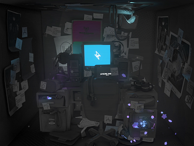 2019 Time Capsule #01 3d animation ar blender c4d halloween illustration isometric mess particles videogame vr