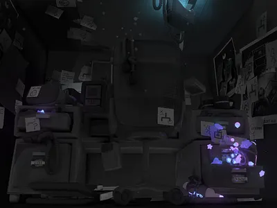 2019 Time Capsule #04 3d animation blender c4d emo halloween isometric particles videogame vr