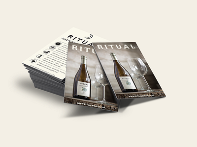 Ritual Wine Wait Staff Cards blanc cards collateral collateral design sauvignon sauvignon blanc tasting notes waiter waitstaff wine