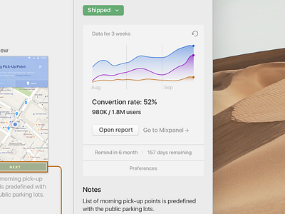 Thoughts analytics app chart macos mixpanel status