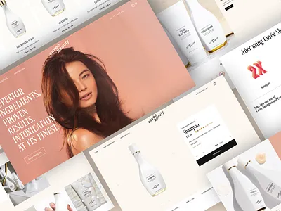 Cuvée Beauty Re-design content strategy information architecture user interface user research ux design