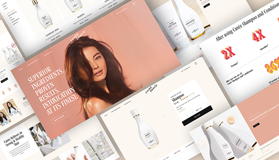Cuvée Beauty Re-design content strategy information architecture user interface user research ux design