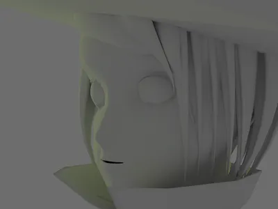 Chio blender blender3d blender3dart lowpoly