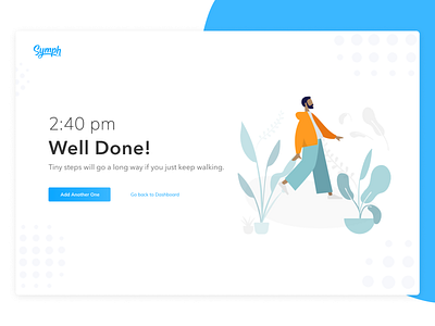 Just Keep Walking design figma practice ui ui design ui designer uiux web