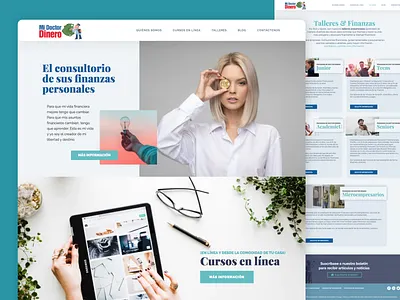 midoctordinero adobexd advisor coach consultorio design dinero doctor doctordinero finance home homepage money online courses