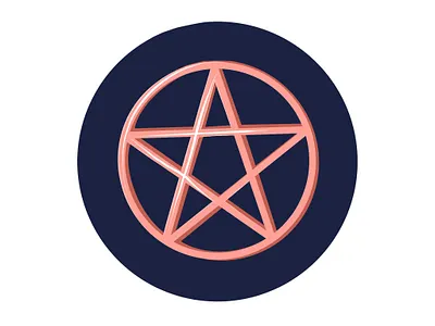 Pentacle design icon icon set icons icons design icons pack illustration logo magic pagan pentacle star witchcraft witchy