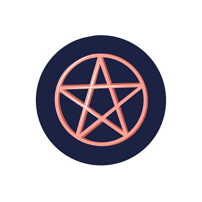Pentacle design icon icon set icons icons design icons pack illustration logo magic pagan pentacle star witchcraft witchy