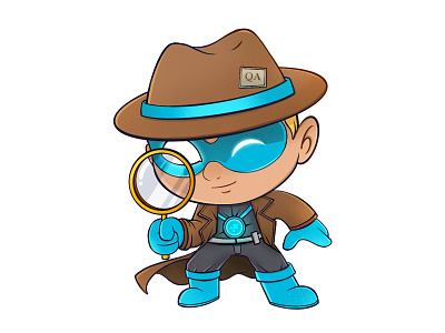 FII IT-st - Quality Assurance Sticker art cartoon cartoon character cartoon illustration characterdesign comicsart design design art detective digital illustration drawing illustration illustrator ipadproart procreate sticker design superhero vector vector artworks vectorart