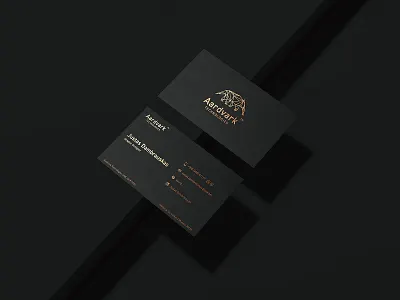 Business Card design aardvark business business card business card design dambrauskas dark design gold justas justasdambrauskas technologies uiselection